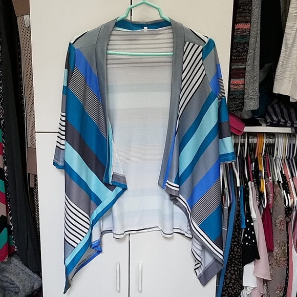 3/4 Sleeve Flowy Cardigan - Picture 1 of 3